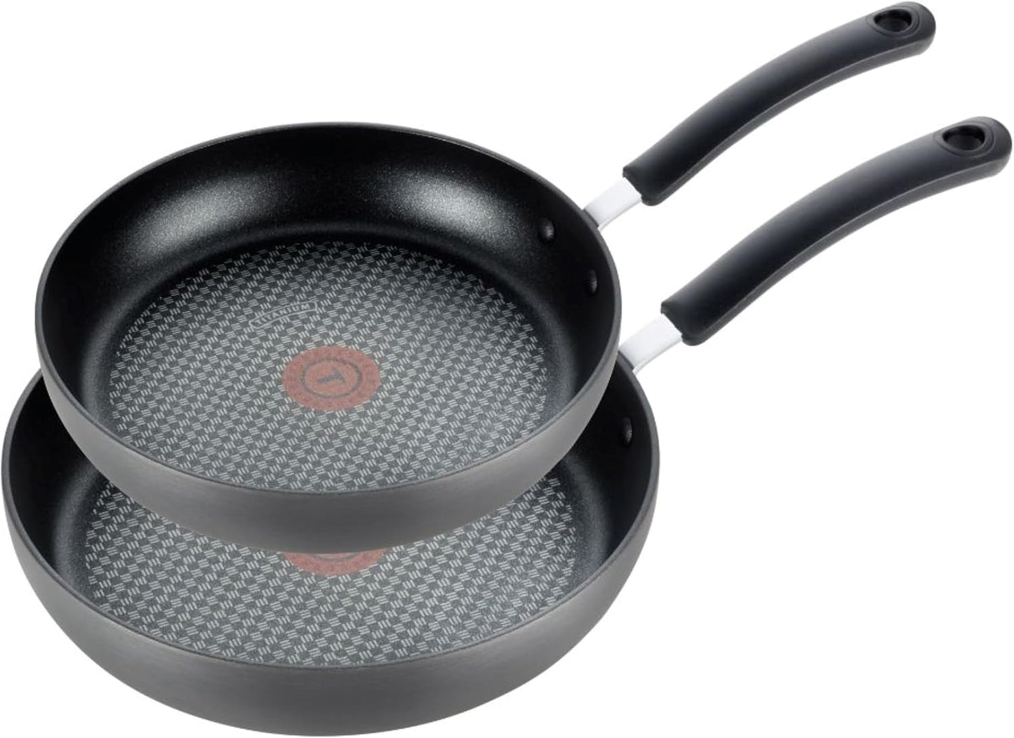 T-fal Ultimate Hard Anodized Nonstick Cookware Set 14 Piece. Oven Broiler Safe 400F. Lid Safe 350F. Kitchen Cooking Set w/Fry Pans. Saucepans. Griddle. Dutch Oven. Pots & Pans. Dishwasher Safe. Black