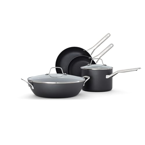 Calphalon? Hard-Anodized Nonstick 6-Piece Cookware Set